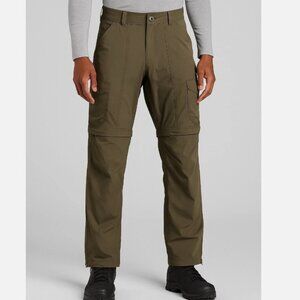 Kuhl Green Renegade Convertible Stealth Zip Off Men's Pants 38 x 30
